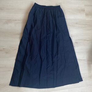 Cos navy blue maxi skirt